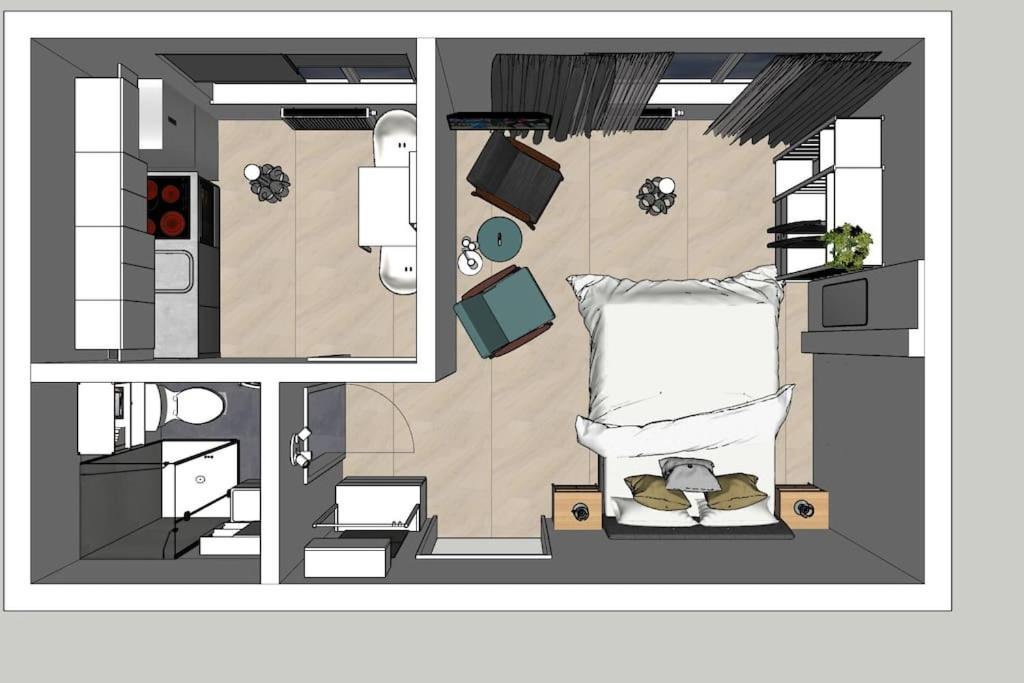 City Apartment Rudolf 26M2 Graz Exteriör bild